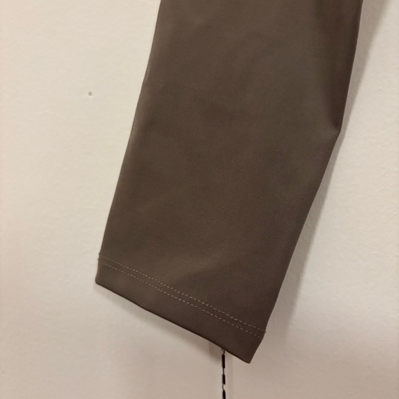 Zara NWT Taupe Brown Polyamide Boat Neck Top - Small - Picture 9 of 10